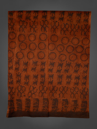 Textile - stamped and dyed