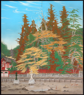 Flowers and Butterflies Screen 화접도 병풍 花蝶圖屛風 – Works – Harn