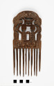 Back of comb.